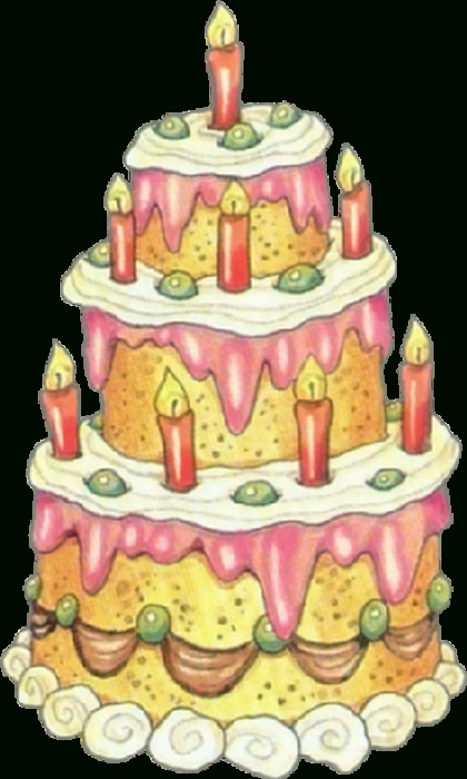 Anniversaires Gateaux – Page 13 tout Gateau Anniversaire Dessin