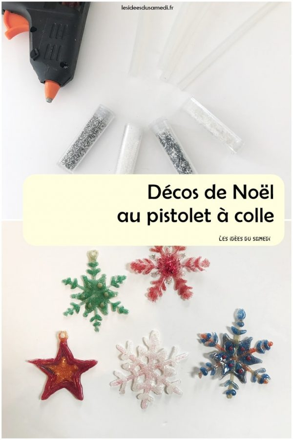 Bricolage De Noel Facile Et Rapide Au Pistolet À Colle pour Bricolage Facile Et Rapide