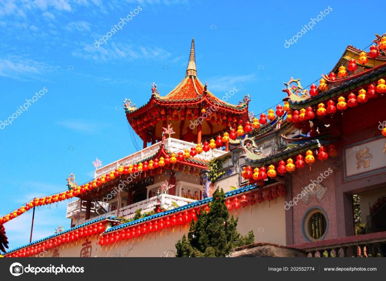 Buddhistischer Tempel Kek Lok Der Tempel Der Höchste serapportantà Buddistischer Tempel