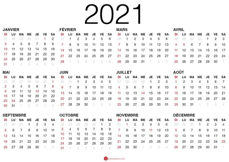 Calendrier 2021 Vierge À Imprimer | Calendrier, A Imprimer pour Calendrier À Imprimer