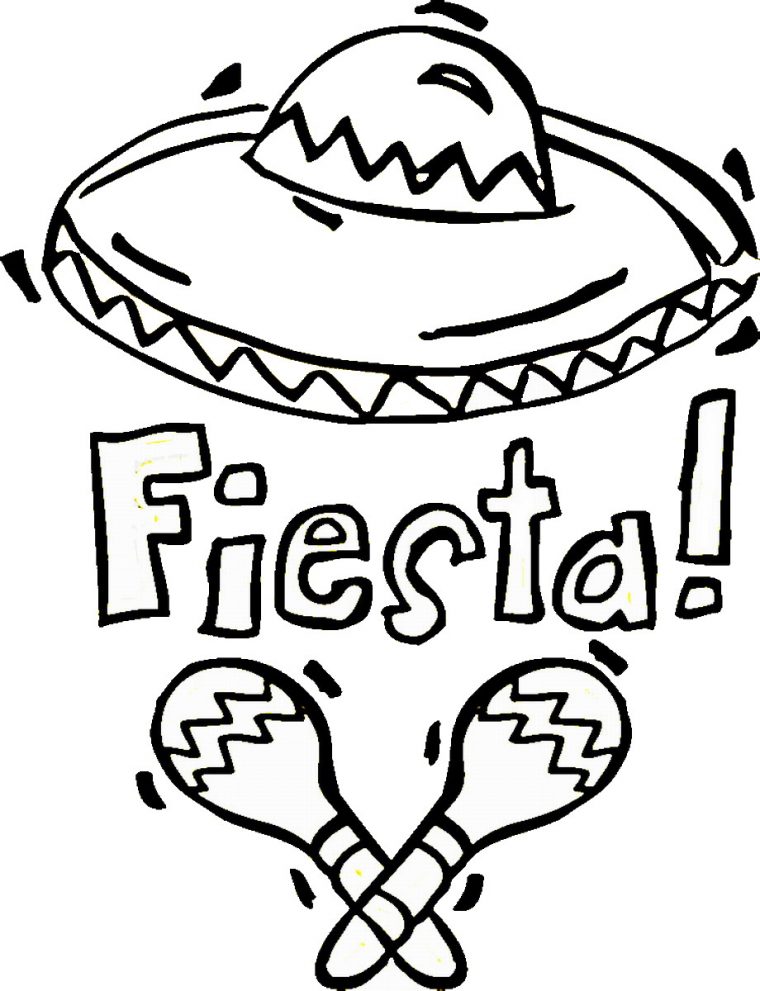 coloring pages cinco de mayo