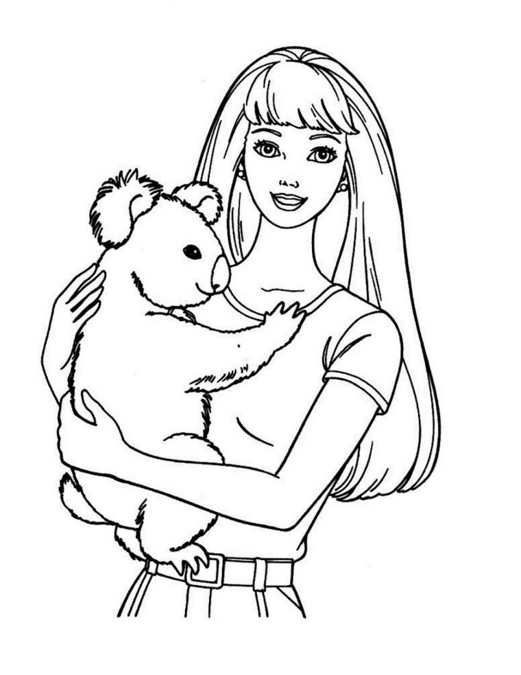 Coloriage Barbie #27628 (Dessins Animés) – Album De Coloriages tout Coloriage En Ligne Barbie