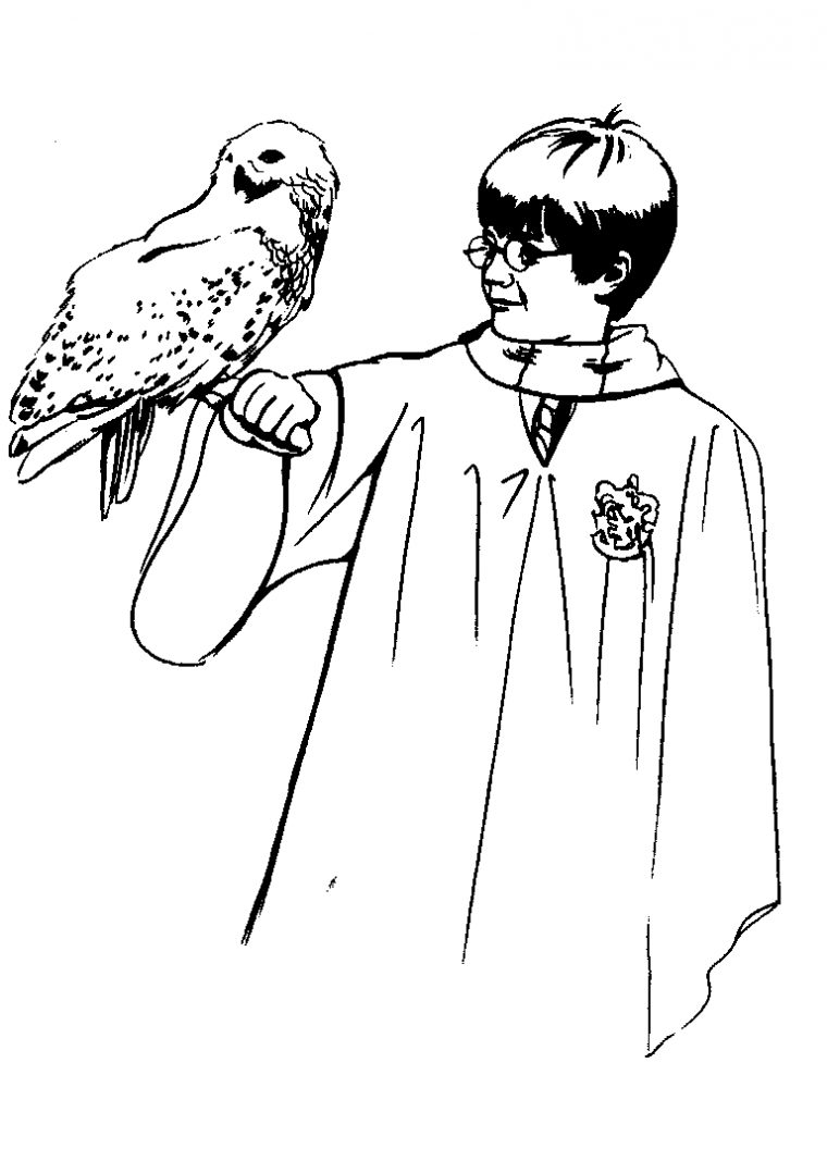 Coloriage Harry Potter #69617 (Films) – Album De Coloriages à Harry Potter Coloriage