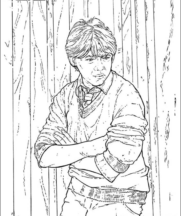 Coloriages À Imprimer Harry Potter tout Harry Potter Coloriage