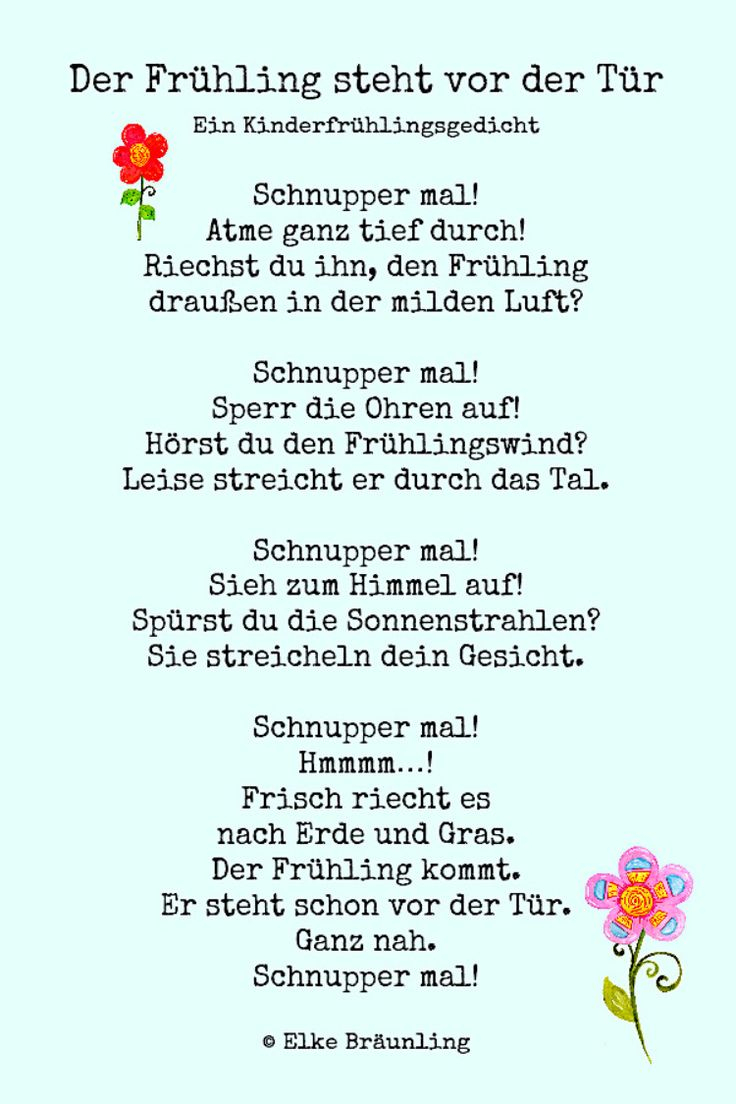 Der Frühling Ist Da – Geschichten | Frühlingsgedichte Für avec Gedichte Für Kinder