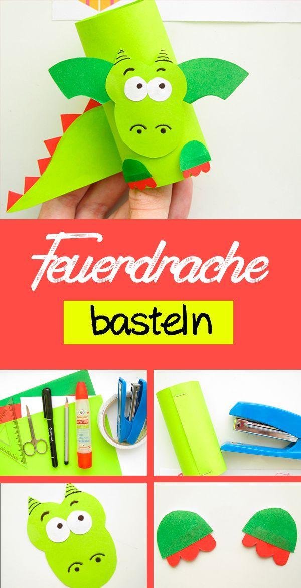 Drache Basteln Aus Papier: Einfache Anleitung Für Kinder encequiconcerne Drachen Basteln Kindergarten