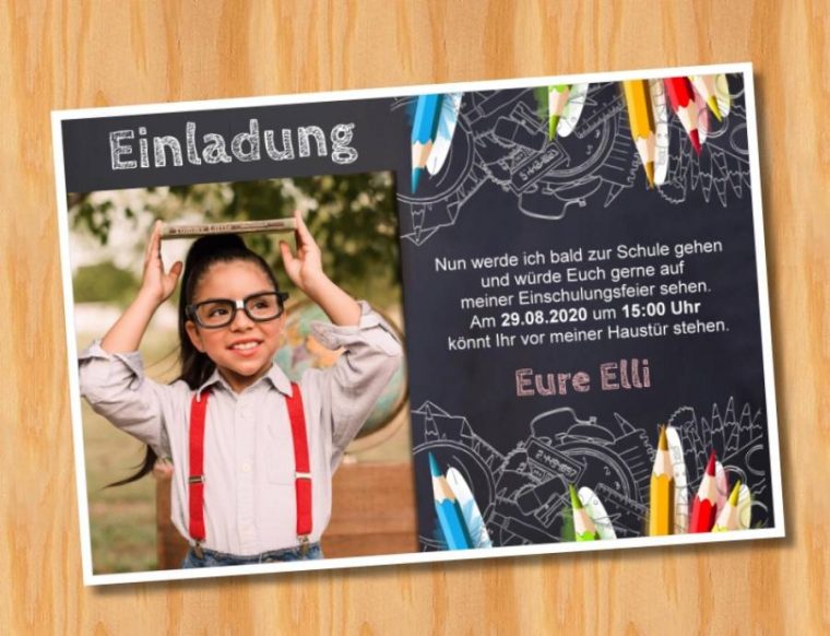 Einladungskarten Einschulung tout Einladungstext Einschulung Vorlagen