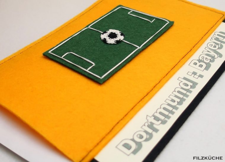 Fußball Ticket Eintrittskarte Gutschein Tasche Verpackung intérieur Gutschein Fußballspiel