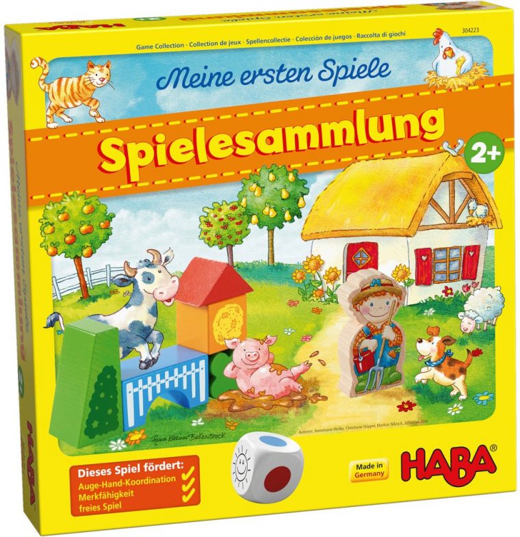 Haba Meine Ersten Spiele – Spielesammlung » Brettspiele dedans Quiz Spiele Für Kinder