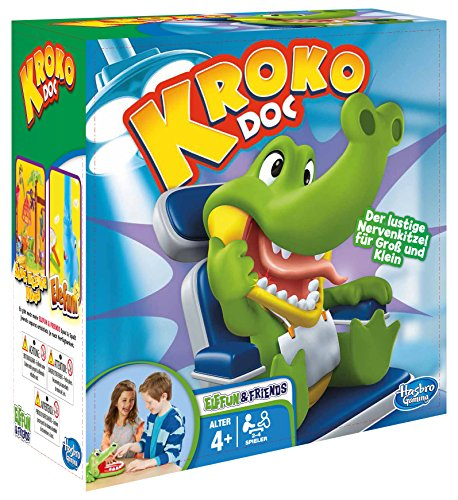 Hasbro Spiele B0408100 – Kroko Doc, Kinderspiel serapportantà Kinder Spiel Online