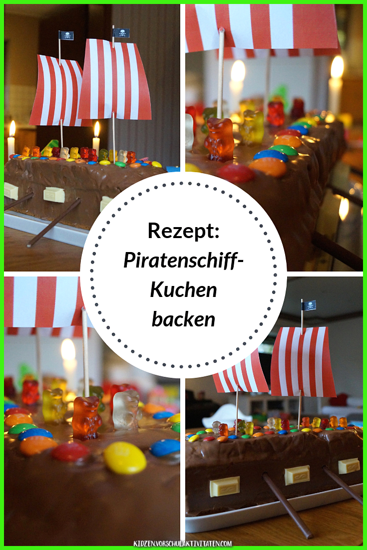 Legendär Rezept: Piraten Torte Rezept: Fluch Dieser Torte intérieur Piratenfest Kindergeburtstag