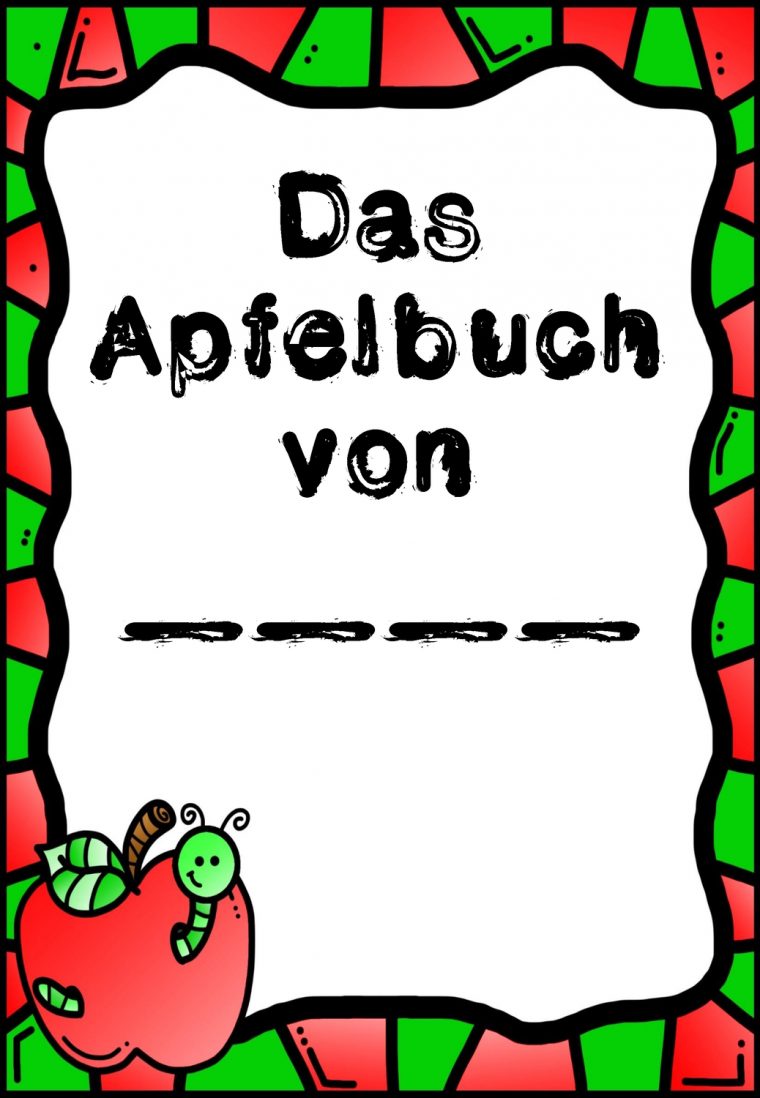 Mein Apfelbuch – Unterrichtsmaterial In Den Fächern pour Arbeitsblätter Apfel Grundschule