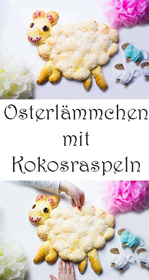 Osterlamm Aus Hefeteig Mit Kokosraspeln — Mama Kreativ dedans Silvesteressen Mit Kindern