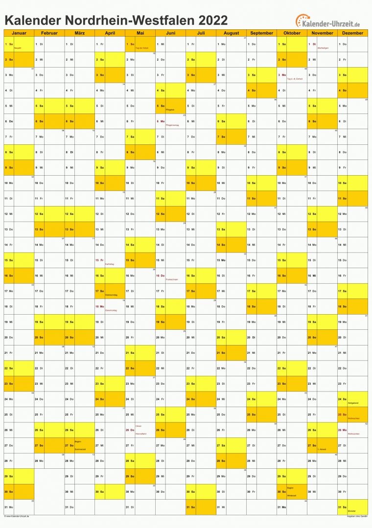 ¡Oye! 14+ Raras Razones Para El Kalender 2022 Nrw Mit tout Kalender Zum Ausdrucken