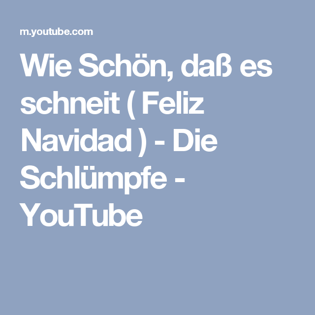 Pin Auf Video destiné Es Schneit Es Schneit Text