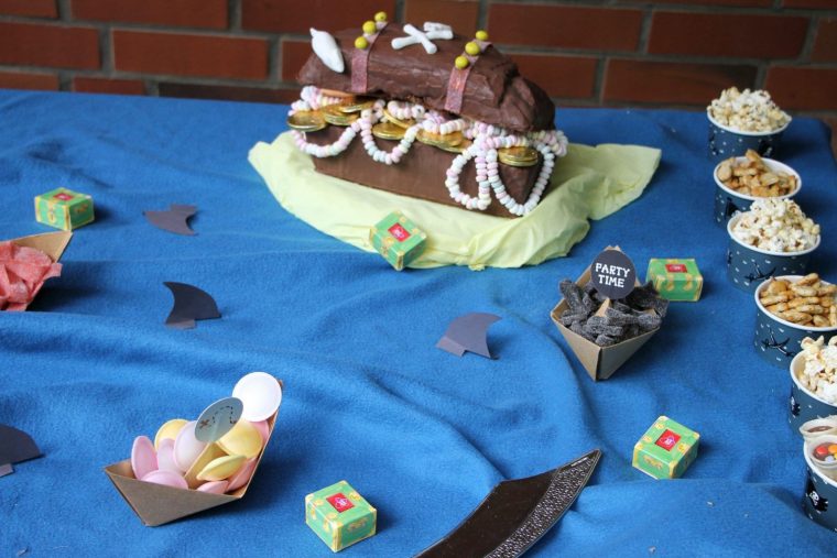 Piratenparty: Deko, Piratenkuchen-Rezept Und Mehr | Pirat serapportantà Kinder Piratenparty