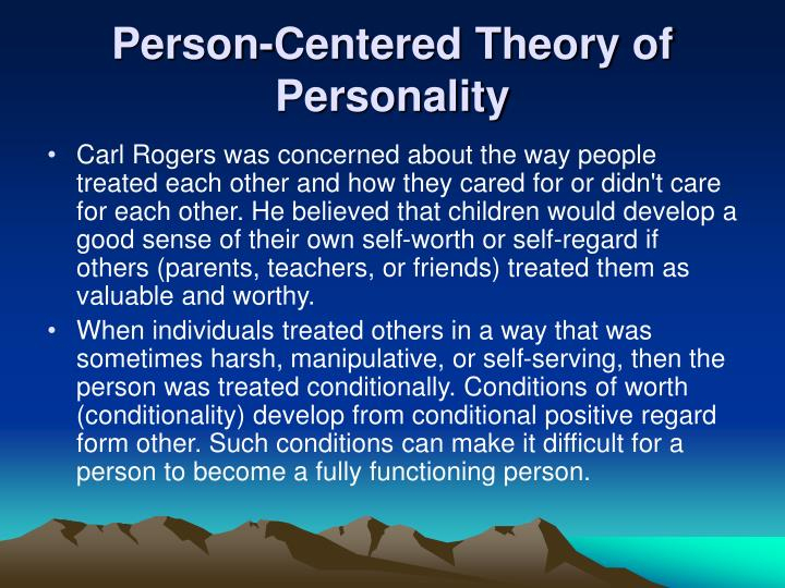 Ppt – Person-Centered Therapy Carl Rogers (1902-1987 à Carl Rogers Theorie