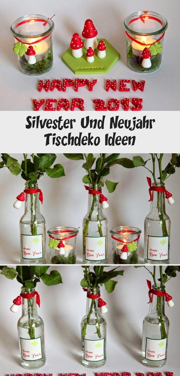 Silvester Und Neujahr Tischdeko Ideen – Pinokyo | New Year dedans Silvester Tischdeko Basteln