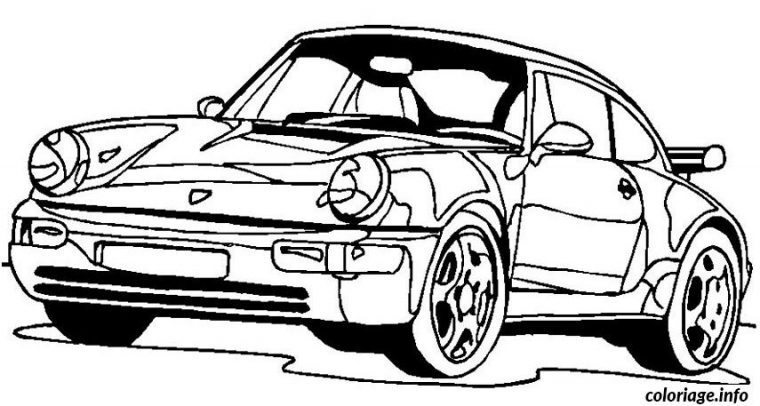 11 Plus Récent Coloriage Voiture Cars Collection | Image pour Coloriage 4X4 Police