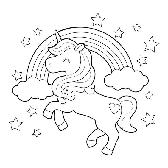 28 Dessins & Coloriages Licorne A Copier Ou A Imprimer encequiconcerne Licorne Dessin A Imprimer