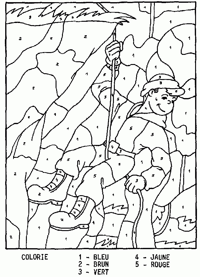 39 Dessins De Coloriage Dessin À Numéro À Imprimer Sur tout Coloriage A Imprimer A Numero