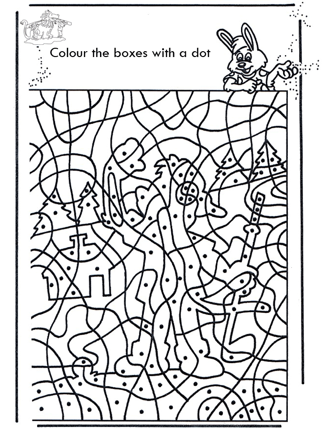 39 Dessins De Coloriage Dessin À Numéro À Imprimer Sur tout Coloriage A Imprimer A Numero