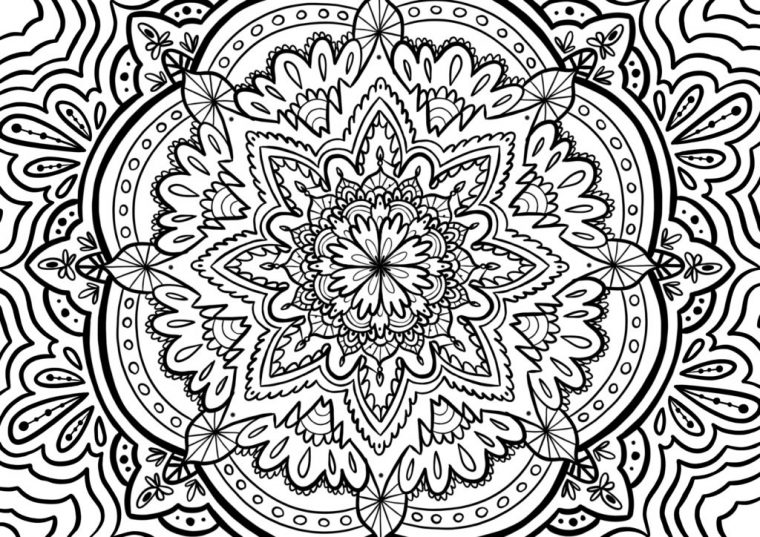 4 Coloriages Anti-Stress Pour Profiter De Vos Vacances D destiné Coloriage Anti Stress Greatestcoloringbook