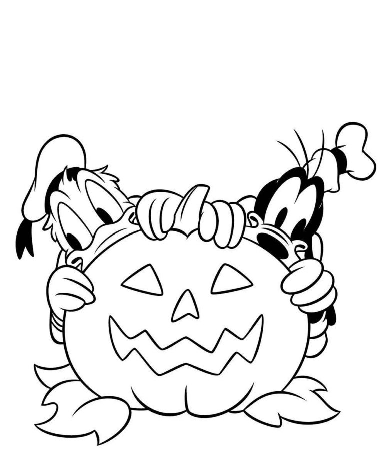 8 Coloriage Halloween Disney À Imprimer Gratuit In 2020 pour Coloriage Halloween Gratuit A Imprimer