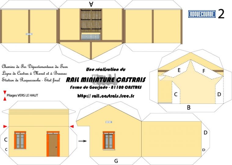 9 Pics Patron Maquette Maison En Papier And View – Alqu Blog tout Patron Chateau Papier A Imprimer