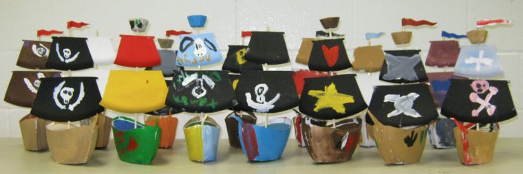 Bateau De Pirate – Tuto De Bricolage – Animassiettes dedans Fabriquac Un Drapeau De Pirates One Piece