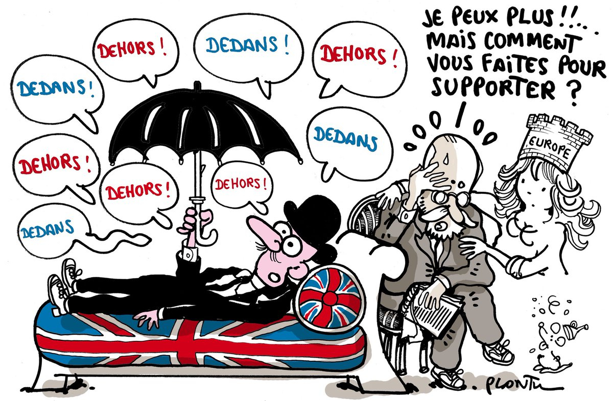 Bexit: Dedans, Dehors Le Dessin Du Monde De Ce Mardi 23 serapportantà Dedans Dessin