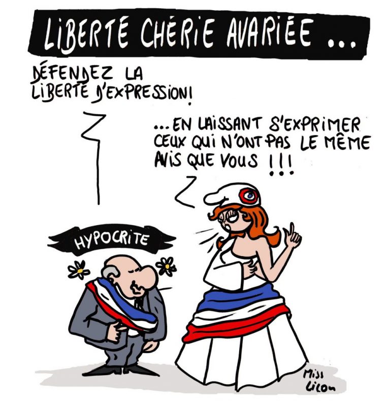 Blague Sur La Liberté D'Expression – Blagues Et Dessins serapportantà Desssin Kawii La Liberter""