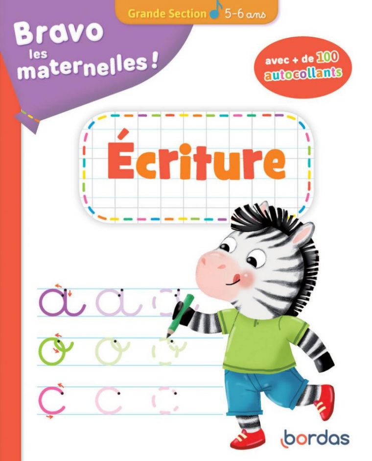 Bravo Les Maternelles – Ecriture Grande Section concernant Cahier D'Excercices De Maths Coloriage