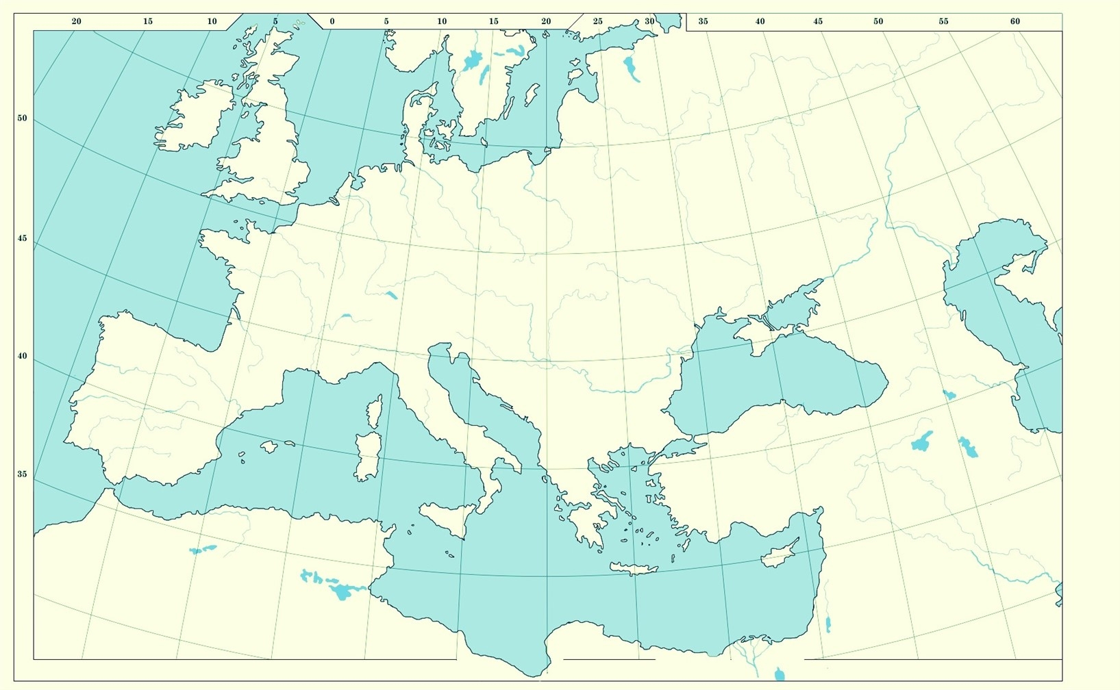 Carte Europe De L'Ouest Vierge - Cartes-Du-Monde encequiconcerne Carte Vierge Europe