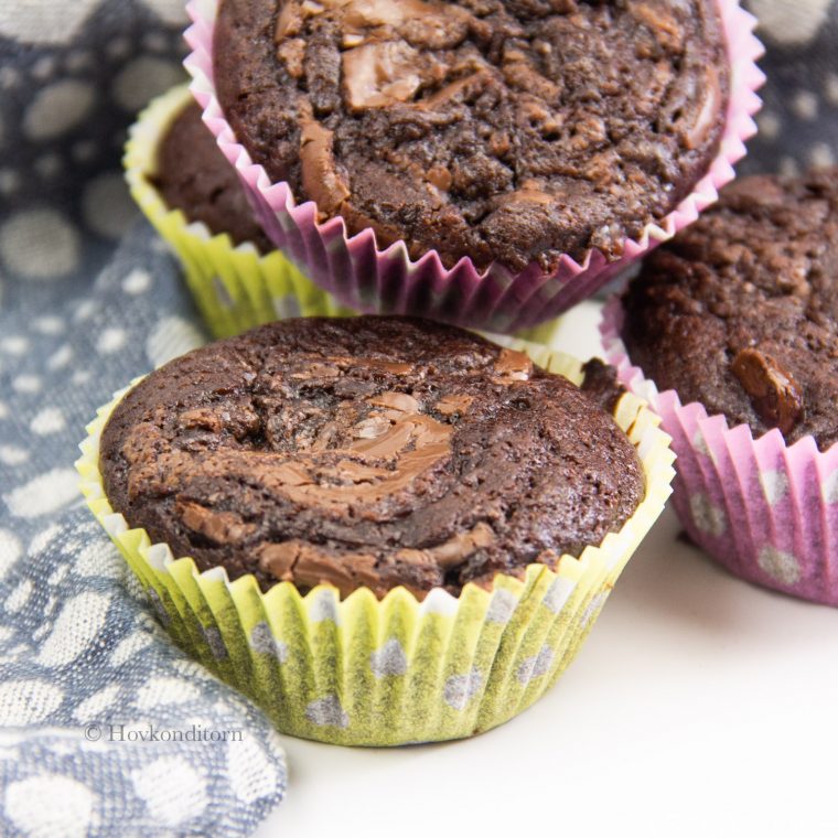 Chocolate Nutella Muffins concernant Toque De Choc Muffin Nutella