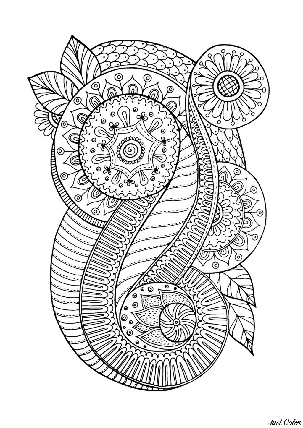 Coloriage 100% Anti-Stress : Motifs Abstraits D encequiconcerne Coloriage Anti Stress Greatestcoloringbook