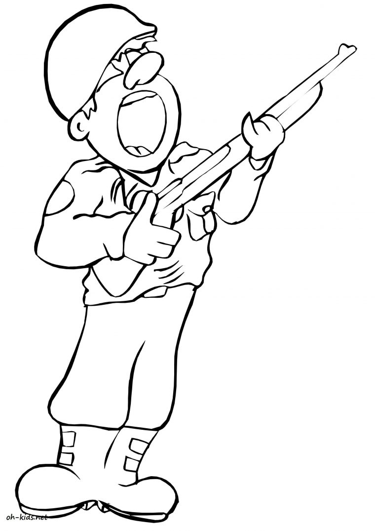 Coloriage Armes – Dessin Et Coloriage concernant Mitraillette Coloriage