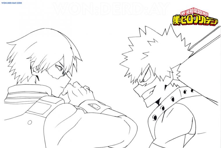 Coloriage De My Hero Academia. 100 Coloriages Dessin À destiné Komiko Dans My Hero Academia Image A Imprimer