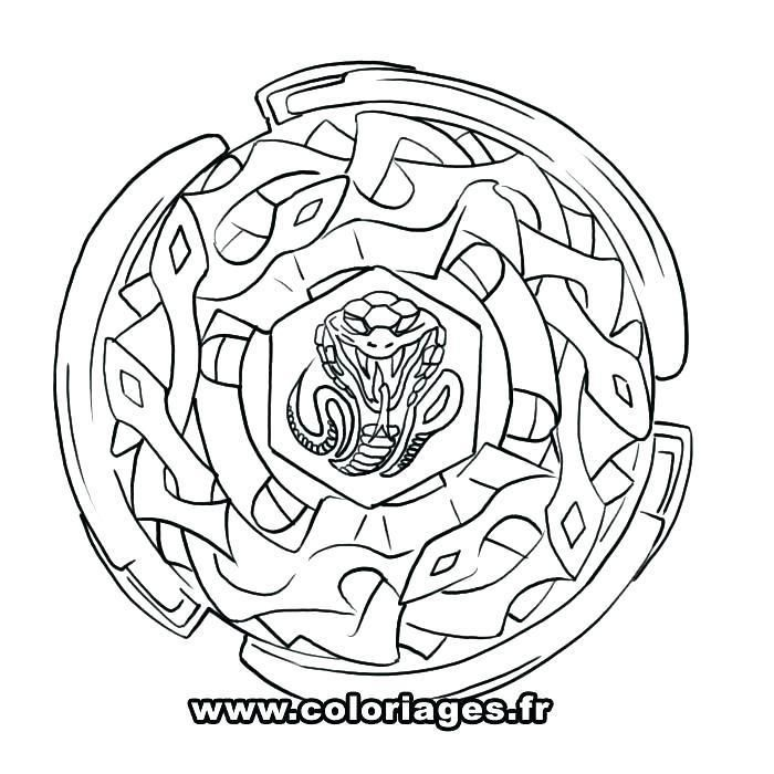 Coloriage De Toupie Beyblade Burst – Dessin Facile Couleur pour Coloriage Toupie Turbo