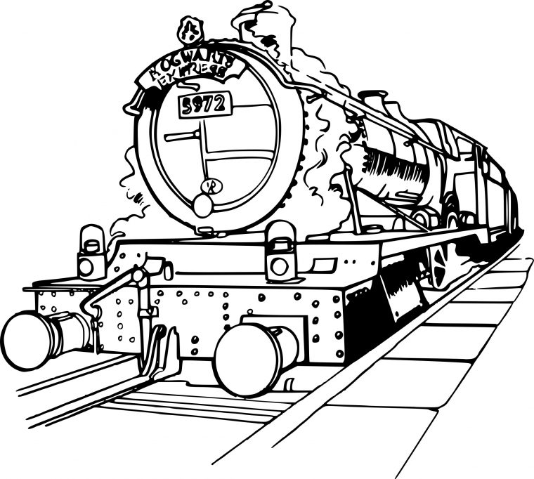 Coloriage Du Train Dans Harry Potter À Imprimer Sur destiné Thomas Le Train Dessin Colorace