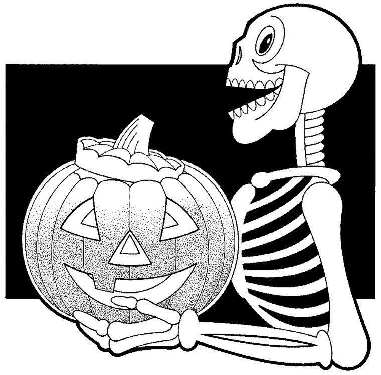 Coloriage Halloween À Imprimer Pour Les Enfants – Cp13158 pour Coloriage Halloween Gratuit A Imprimer