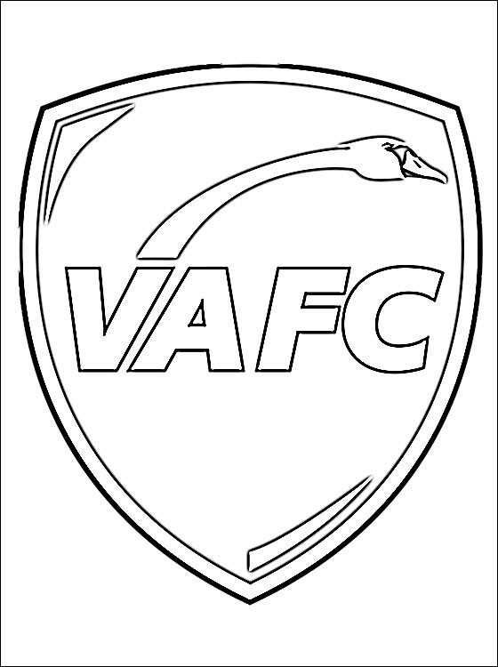 Coloriage Logo De Club Valenciennes Dessin Gratuit À Imprimer encequiconcerne Telechargement Des Starts De Footbal Pour Coloriage