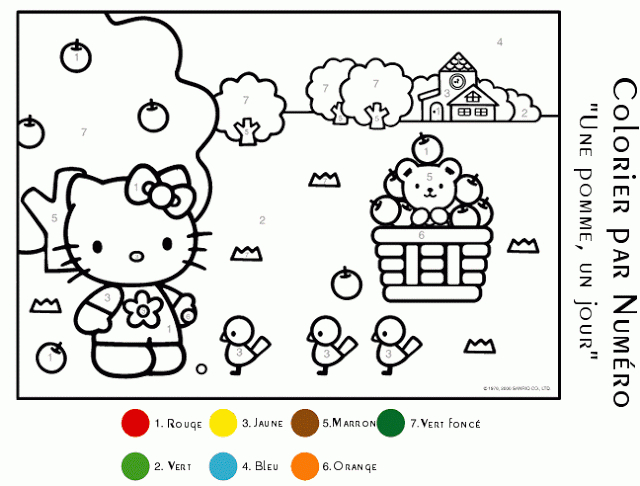 Coloriage Magique 1,2,3,4,5 – Maternelle – Petite Section intérieur Coloriage 3 Ans Pdf