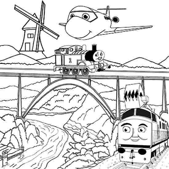 Coloriage Prepare Thomas | Coloriage Kids serapportantà Thomas Le Train Dessin Colorace