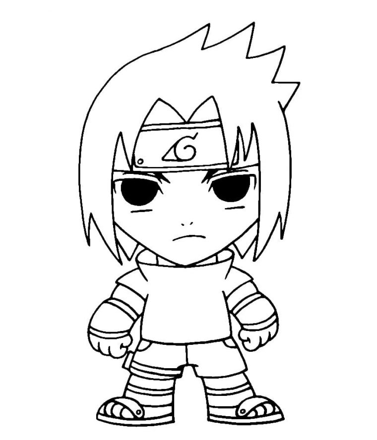 Coloriage Sasuke – 80 Coloriages À Imprimer | Wonder Day à Sasuke Coloriage