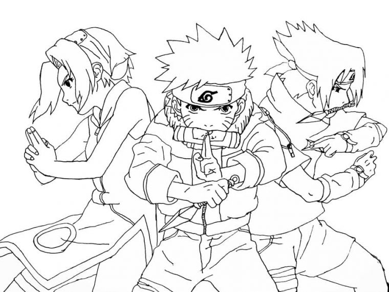 Coloriage Sasuke – 80 Coloriages À Imprimer | Wonder Day pour Sasuke Coloriage