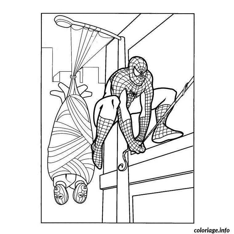 Coloriage Spiderman 27 Dessin Spiderman À Imprimer tout Coloriage Spiderman A Imprimer