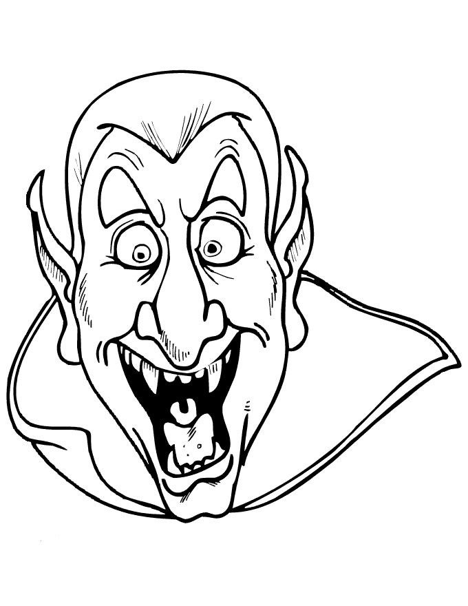 Coloriage Vampires 2 Gratuit À Imprimer | Halloween dedans Coloriage Halloween Gratuit A Imprimer