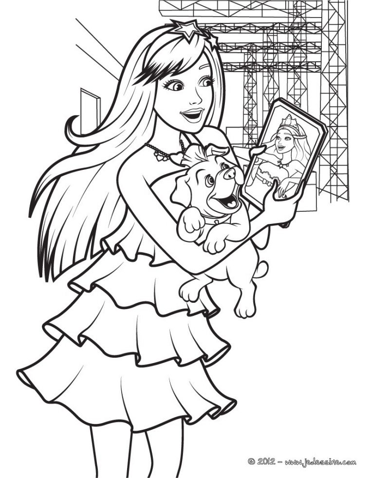 Coloriages Coloriage De Keira Et Son Ipad – Fr.hellokids destiné Le Torus A Imprimer