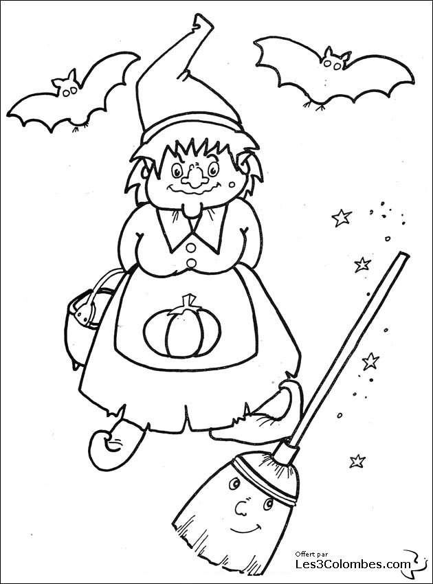 Coloriages Halloween 110 – Coloriage En Ligne Gratuit Pour à Coloriage Halloween Gratuit A Imprimer